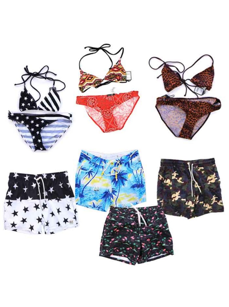 Selfoutlet Com Assortment Of Swimsuits For Men And Women Supplier Of Clothing Lots For Fashion Stores And Clothing Wholesalers